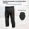 Leggings Deportivos Cortos con Protectores de Rodilla Integrados