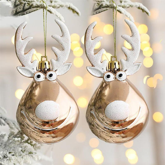 Bolas Navideñas Colgantes de Plástico para Techo - Image 9