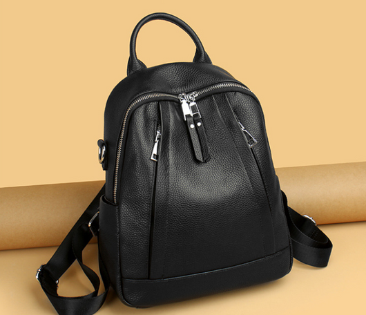 Mochila de Cuero Genuino - Bolsa de Viaje y Trabajo Profesional - Image 2
