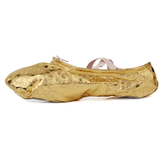 Zapatos de Presentación Infantiles en Oro y Plata - Image 7