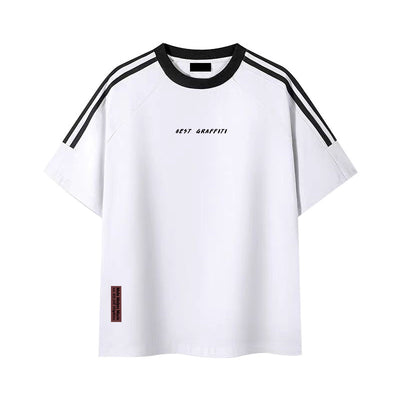 Camiseta Manga Corta de Algodón Pesado para Hombre - Verano - Image 4