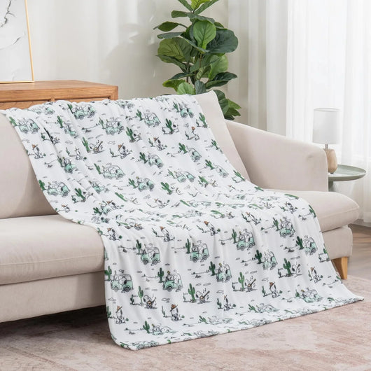 Cobija de felpa Peanuts Velvet Loft Snoopy 140 x 178 cm – Diseño The Flying Ace, oficial y ultra suave - Tekeno