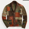 Cardigan Casual con Parches a Juego de Colores