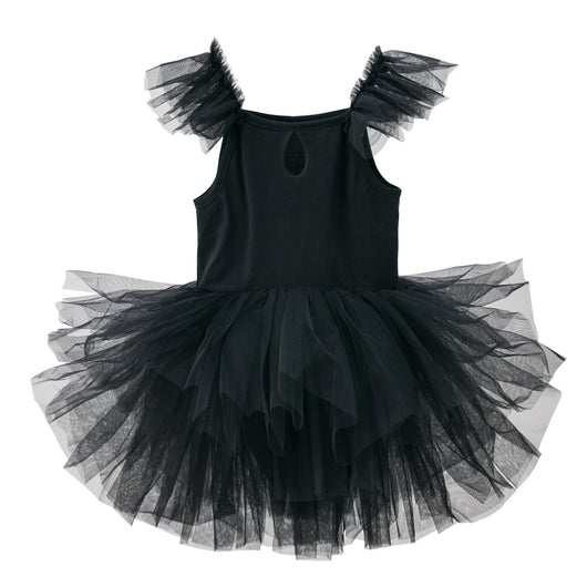 Falda de Gimnasia Azul Cielo para Niñas - Malla Transpirable Hoja Danzante - Image 7
