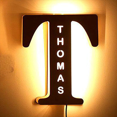 Lámpara Personalizada con Letras Iluminadas - Image 31