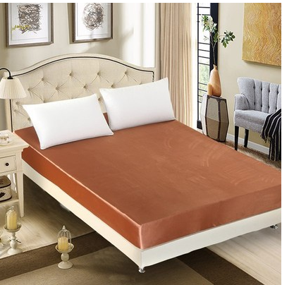 Juego de Cama Seda Hielo Verano - Funda Nórdica y Almohadas Color Sólido - Image 5