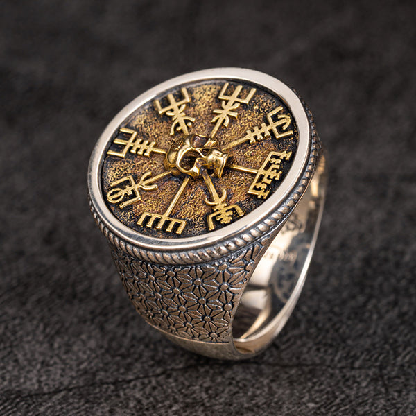 Anillo de Plata Ajustable para Hombre con Grabado Personalizado