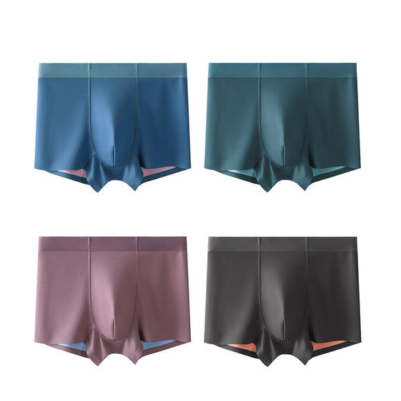 Calzoncillos Hombre Doble Cara Transpirables sin Costuras