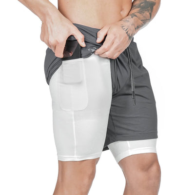 Pantalones Cortos de Compresión con Bolsillos - Image 16