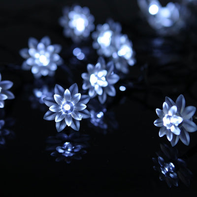 Luz Solar Decorativa Doble Loto LED - Image 11
