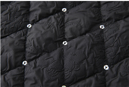 Chaqueta Acolchada Mujer con Cinturón Doble Capa Premium - Image 13
