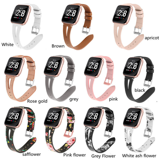 Reloj de Pulsera con Correa de Cuero Estampado y Abertura Angosta - Image 8