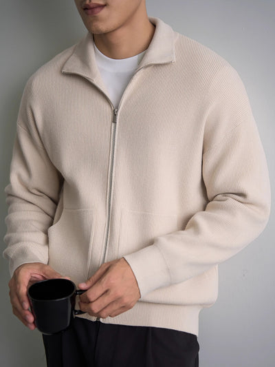 Suéter Abrigo con Cierre de Hombre para Otoño e Invierno - Image 19
