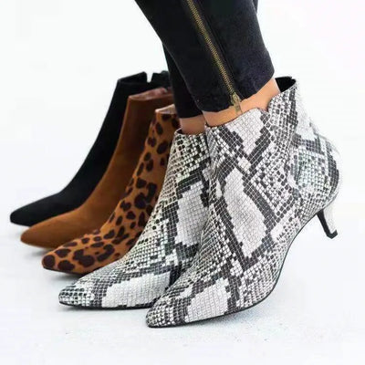 Botas Cortas Nude Talla Grande - Cómodas con Cierre y Diseño Casual - Image 5