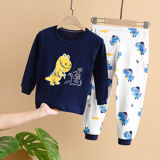 Pijama Infantil Estampado CUHK - Conjunto Cómodo para el Hogar - Image 20