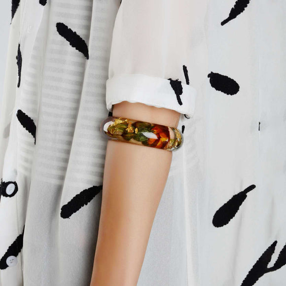 Pulsera de Cristal en Resina