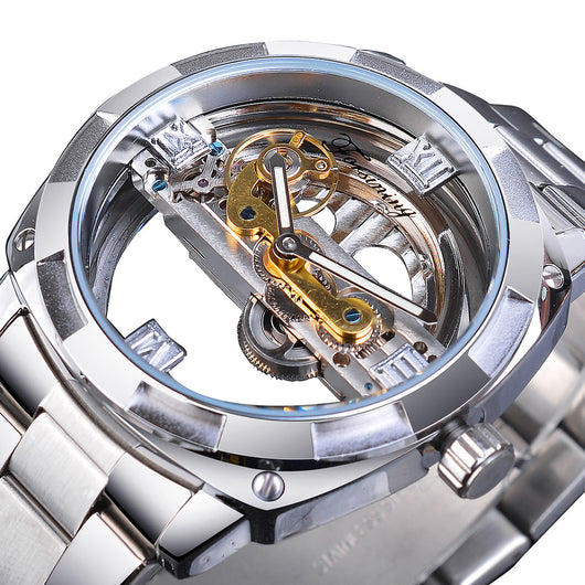 Reloj Mecánico Automático con Diseño Esqueleto