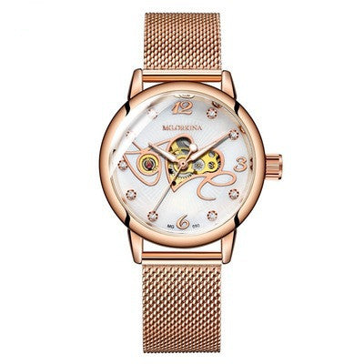 Reloj Mecánico Automático con Esfera Translúcida Luminosa - Image 13