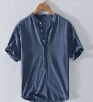 Camiseta Retro Japonesa Suelta Estilo Fashion para Hombre - Image 12