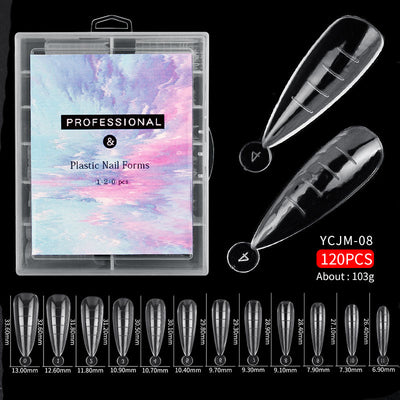 Molde de Cristal para Extensiones de Uñas sin Soporte de Papel - Image 8