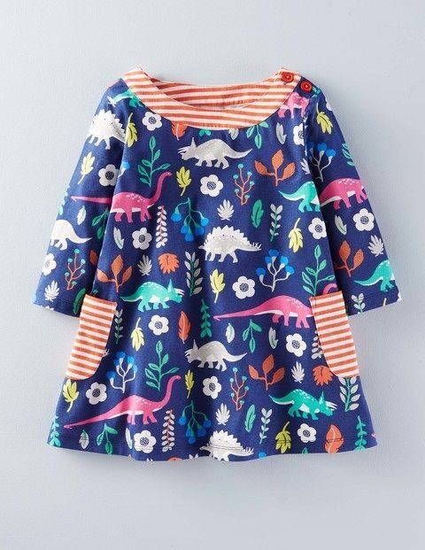 Vestido Infantil Estampado Manga Larga para Otoño e Invierno - Image 7