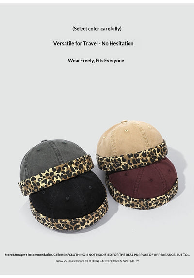 Gorra Streetwear Estampado Leopardo Estilo Americano - Image 18