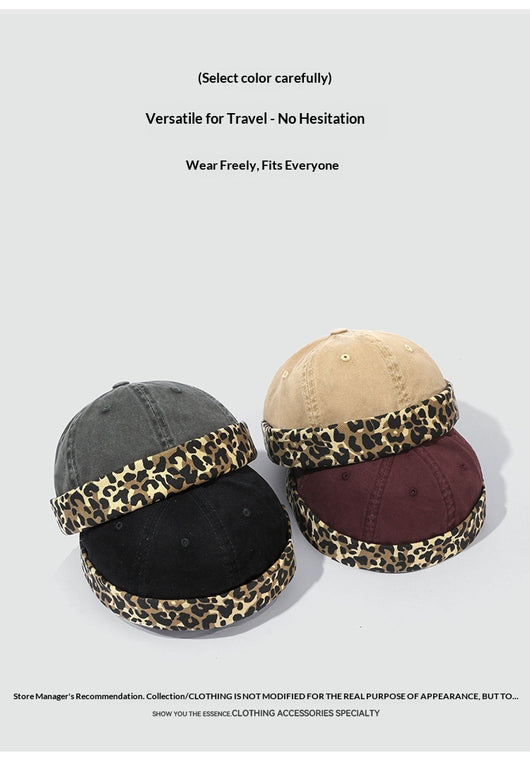 Gorra Streetwear Estampado Leopardo Estilo Americano - Image 18