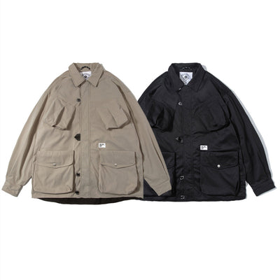 Chaqueta de Trabajo Retro Multipocket para Hombre