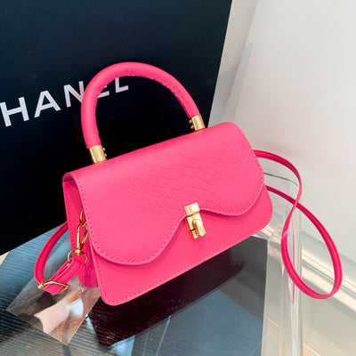 Bolso Bandolera con Patrón de Piel de Serpiente - Image 14