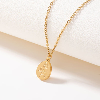 Juego de Aretes y Collar en Oro 18K Diseño Minimalista - Image 4