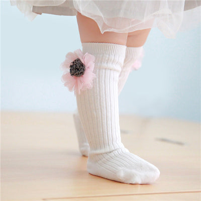 Calcetines Altos Infantiles con Diseños de Caricaturas para Niños y Niñas