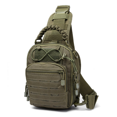 Mochila Táctica de Ciclismo con Cobertor de Ventilador - Camuflaje Militar - Image 15