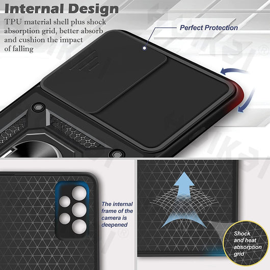 Funda Protectora con Soporte Abatible para Teléfono Shunjia - Image 7