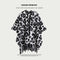 Negro And Blanco Leopard Print