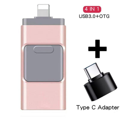 Pendrive Multifuncional 4 en 1 para Móvil - Metal Premium - Image 21