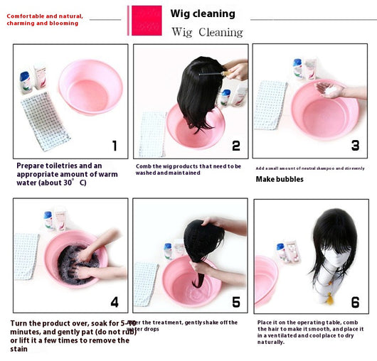 Peluca de Encaje Completo con Trenzas de Fibra Química - Image 7
