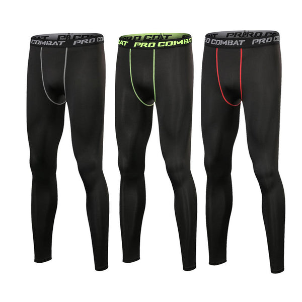 Pantalones de Compresión Deportiva Secado Rápido