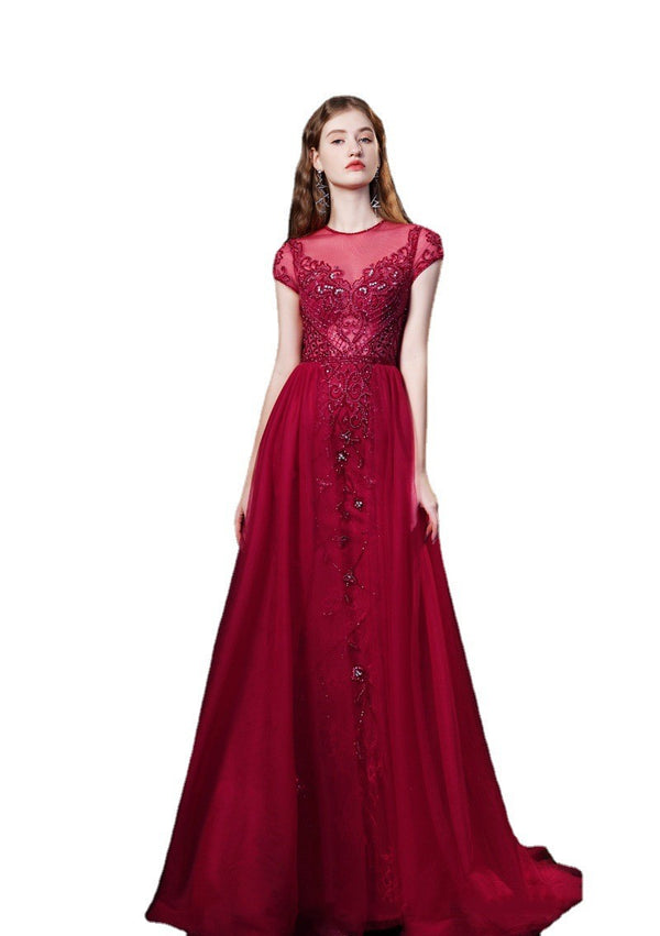 Vestido de Noche Lujo Pesado Sen French Dream - Image 5