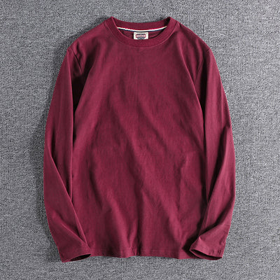 Sudadera Básica Teñida Lavada de Color Sólido - Image 19