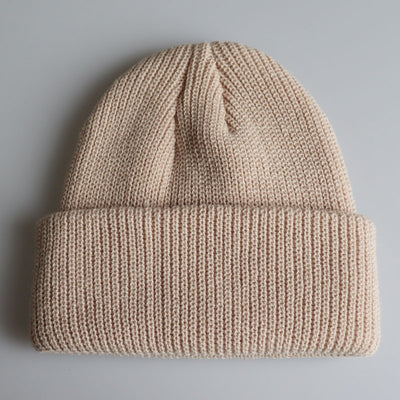 Gorro de Lana Tejida con Detalle de Cuero Melón para Hombre y Mujer - Image 25