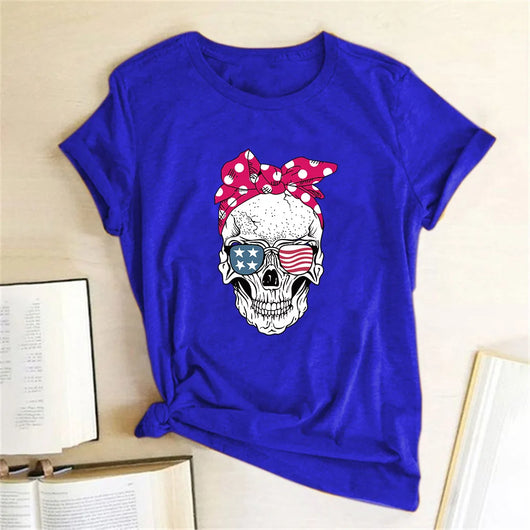 Playera Estampada Casual de Cuello Redondo - Image 31