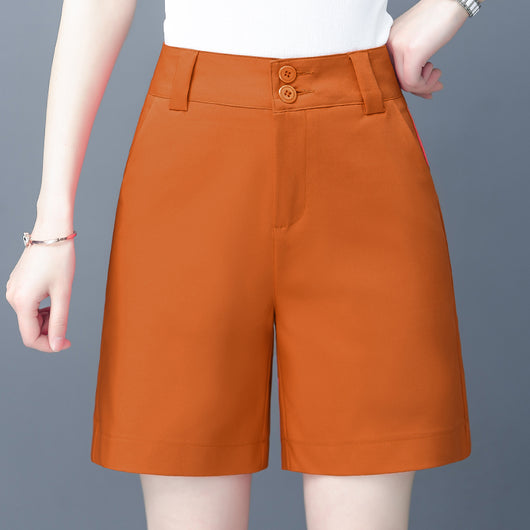 Shorts de Talle Alto Corte A 5 Puntos - Image 17