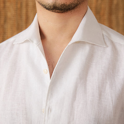 Camisa Blanca Manga Larga para Hombre - Versátil y Clásica - Image 7