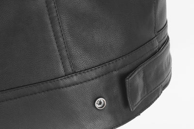 Chaleco de Cuero PU Liso para Hombre - Image 7