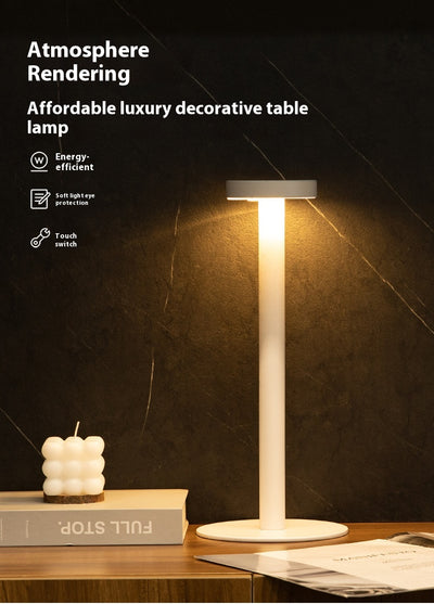 Lámpara de Carga Inalámbrica con Control Táctil y Ambiente Luminoso - Image 7