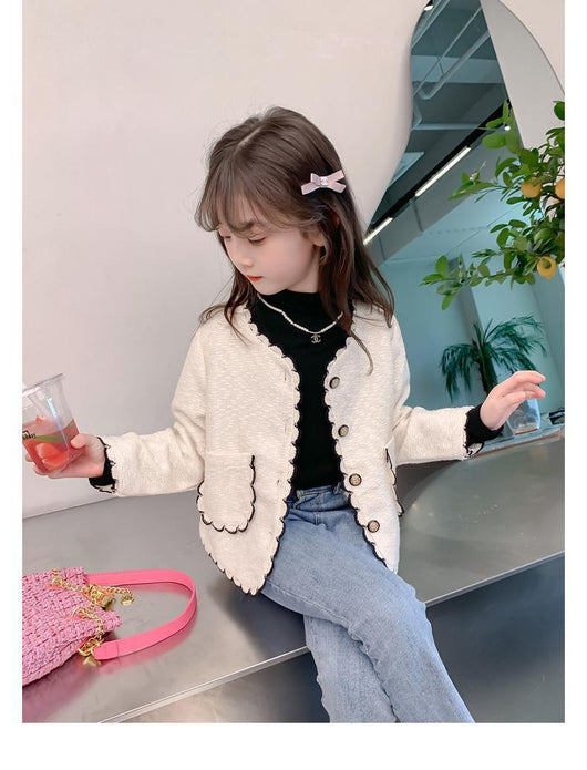 Abrigo para Niña Estilo Western Chanel - Image 19