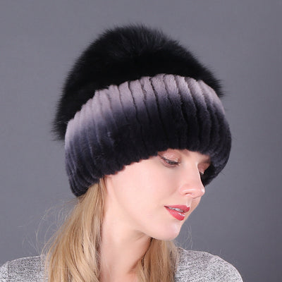 Gorro de Invierno de Piel de Conejo Rex - Abrigo Máximo - Image 10