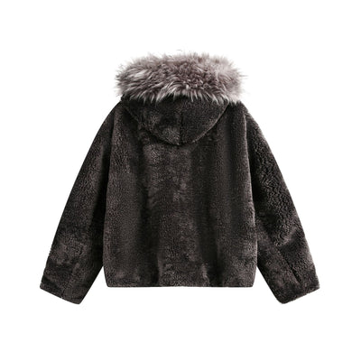 Chaqueta Retro Americana de Algodón con Forro Polar Cálido - Image 9