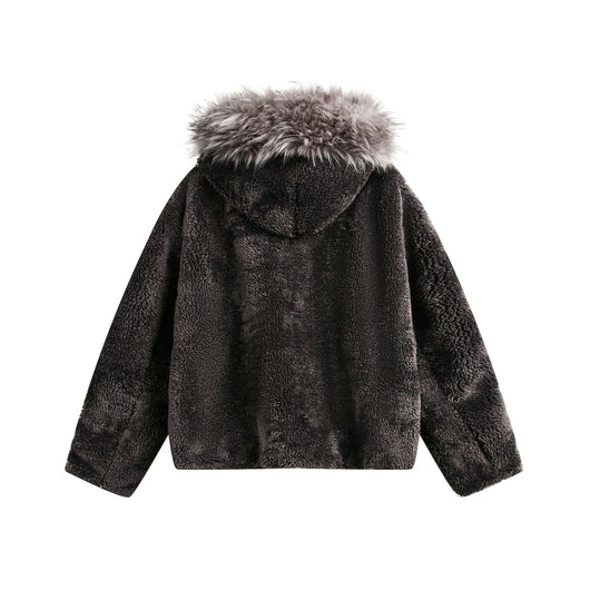 Chaqueta Retro Americana de Algodón con Forro Polar Cálido - Image 9