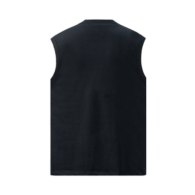Playera Sin Mangas Estampada para Hombre - Image 3